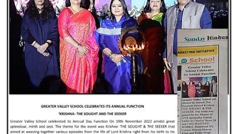 Greater Valley School Celebrates Its Annual Function